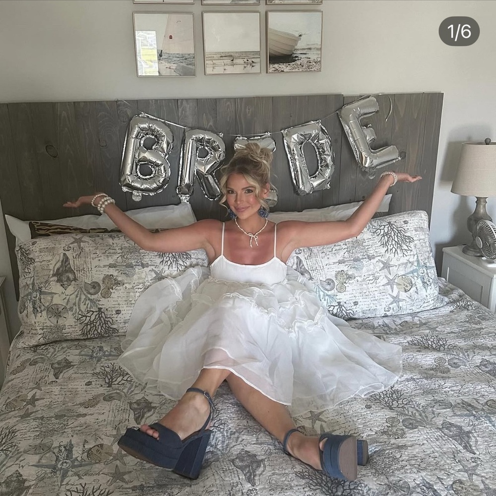 Sister Jane Bridal Organza mini dress